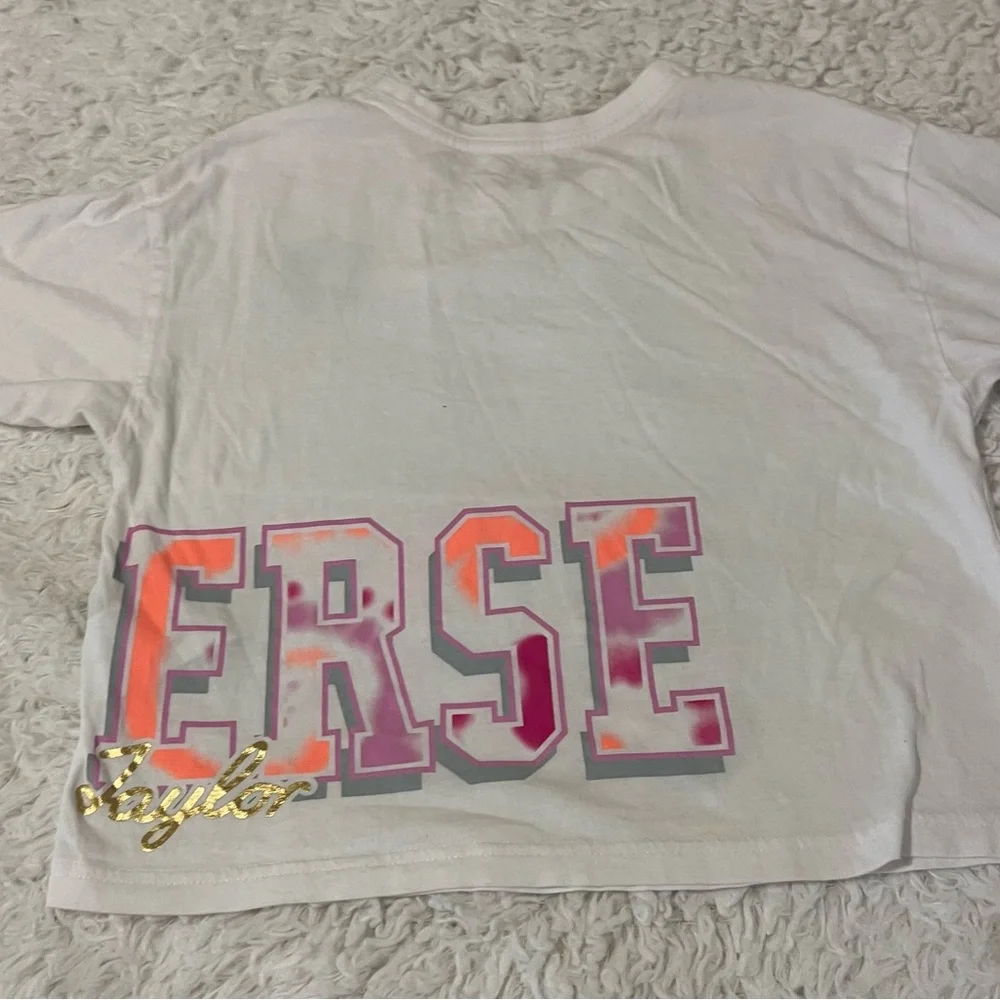 Converse White Short Sleeve Crew Tee - Kids